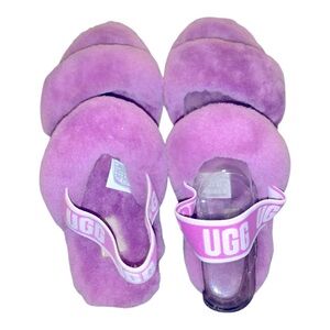 NEW WITH BOX Ugg Slippers Slides Lavender Oh Yeah